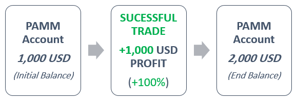 Alpari PAMM account example 2