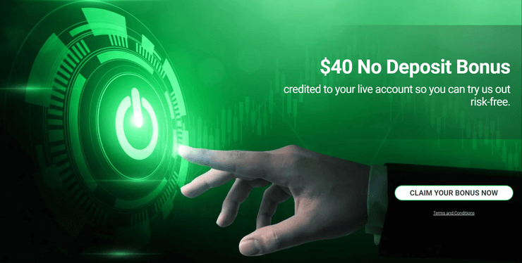 AmegaFx $40 no deposit bonus