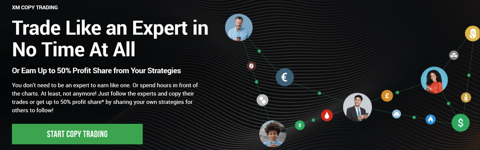 XM Copy trading